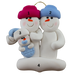 Blue Baby Family of 3 Ornament Ornamentopia