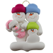 Pink Baby Family of 4 Ornament Ornamentopia