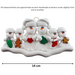 Christmas Family of 6 Ornament - New Family 2023 - Ornamentopia