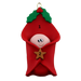 Baby Blanket Wrap Ornament - Red Ornamentopia