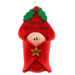 Baby Blanket Wrap Ornament - Red Ornamentopia