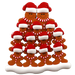 Gingerbread Family of 13 Ornament Ornamentopia