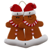 Gingerbread Family of 2 Ornament Ornamentopia