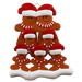 Gingerbread Family of 7 Ornament Ornamentopia
