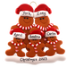 Gingerbread Family of 8 Ornament Ornamentopia