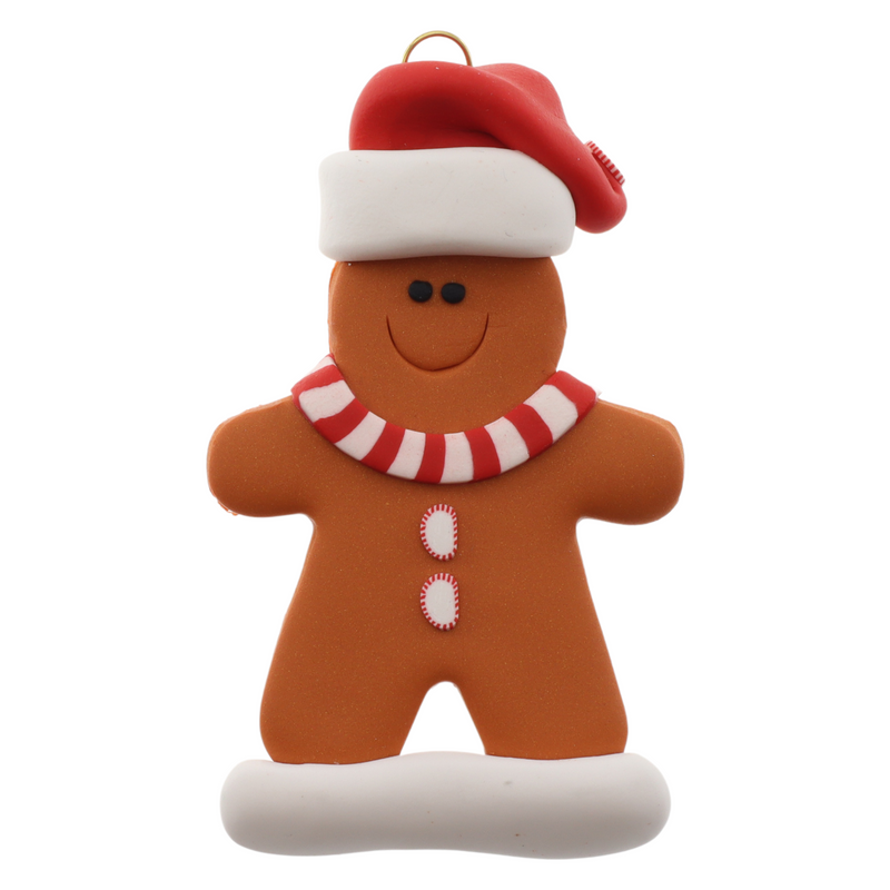 Gingerbread cookie ornament.