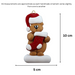 Holiday Bear with Stocking Ornament Ornamentopia