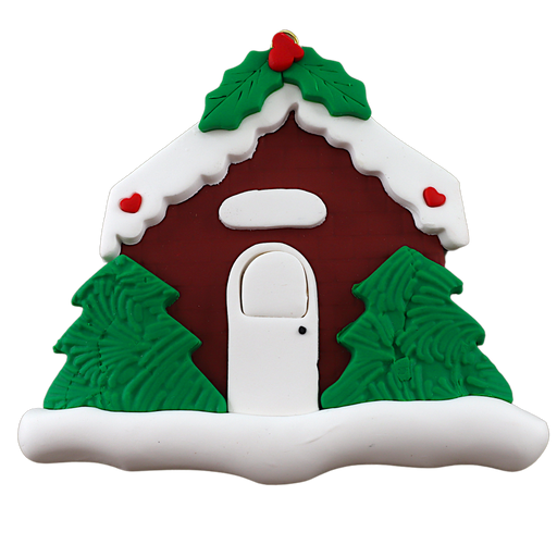 Holiday House Ornament Ornamentopia