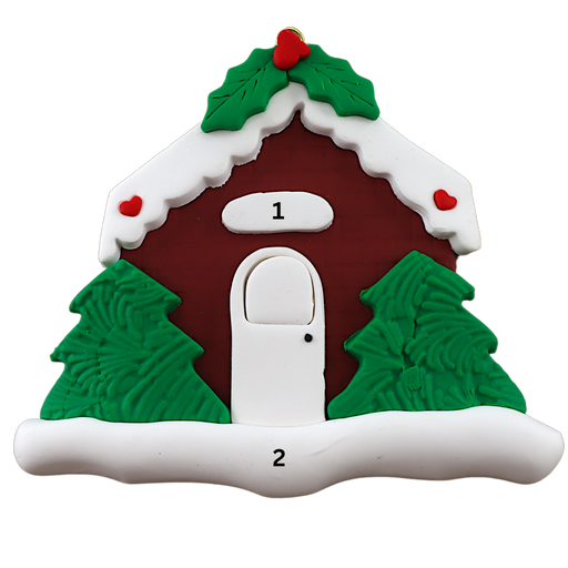 Holiday House Ornament Ornamentopia
