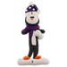 Holiday Adventure Penguin Ornament - Purple Ornamentopia