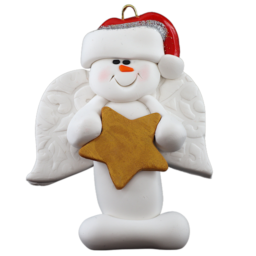 Snowman Angel Ornament Ornamentopia