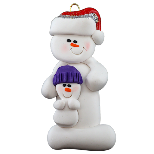 Snowman Babysitter Ornament Ornamentopia