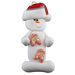 Snowman Dancer Ornament - Pink Ornamentopia