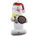 Snowman Dart Player Ornament Ornamentopia