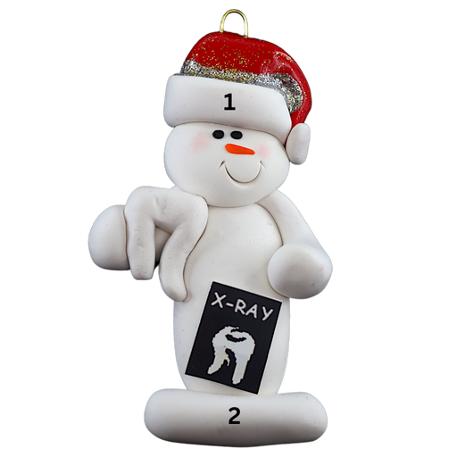 Snowman Dentist Ornament Ornamentopia