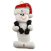 Snowman Exercise Lover Ornament Ornamentopia