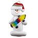 Snowman Skateboarder Ornament Ornamentopia