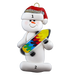Snowman Skateboarder Ornament Ornamentopia