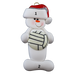 Snowman Volleyball Player Ornament Ornamentopia