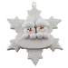 Snowflake Family of 2 Ornament Ornamentopia