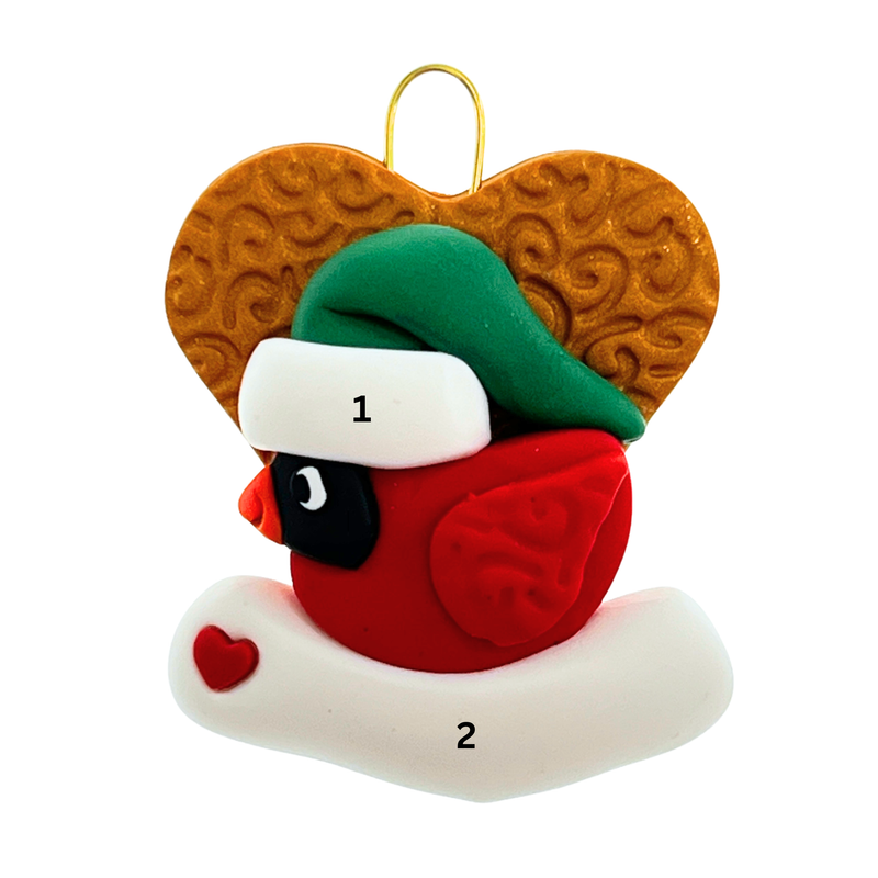 Cardinal Single Christmas Ornament