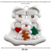 Christmas Family of 3 Ornament - New Family 2023 Ornamentopia