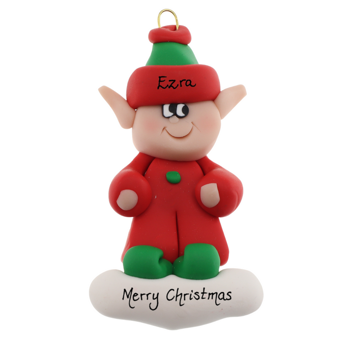 Holiday Elf Ornament