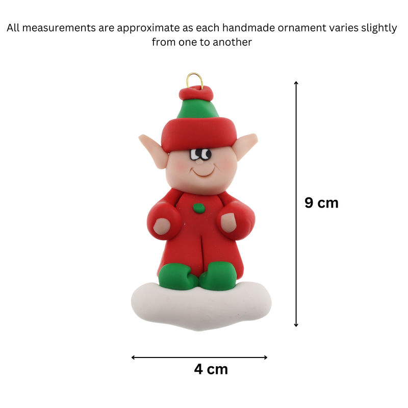 Elf Christmas Ornament