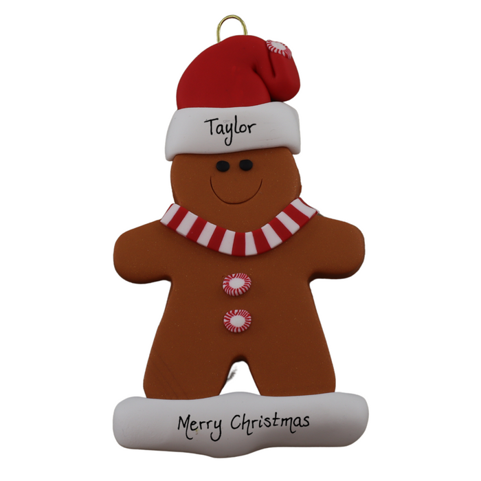 Holiday Gingerbread Cookie Ornament