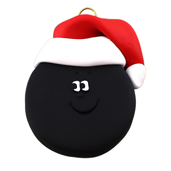 Holiday Hockey Puck Ornament