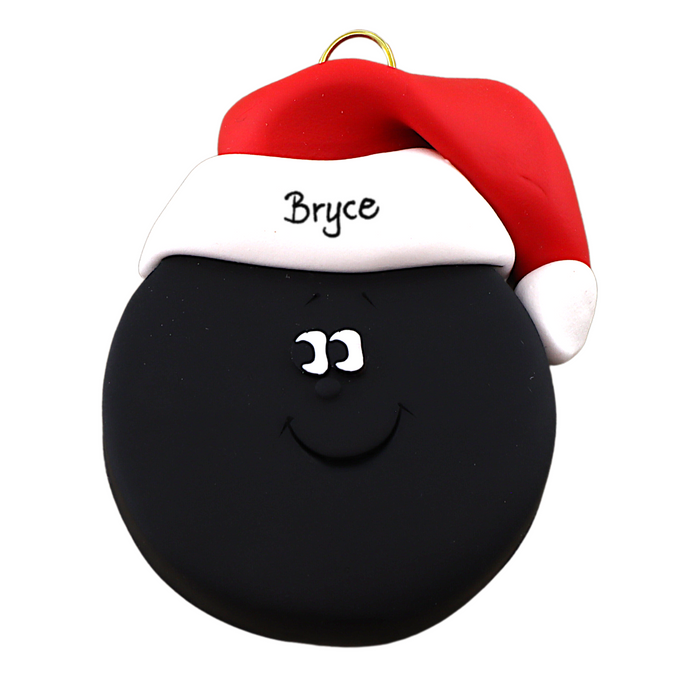 Holiday Hockey Puck Ornament