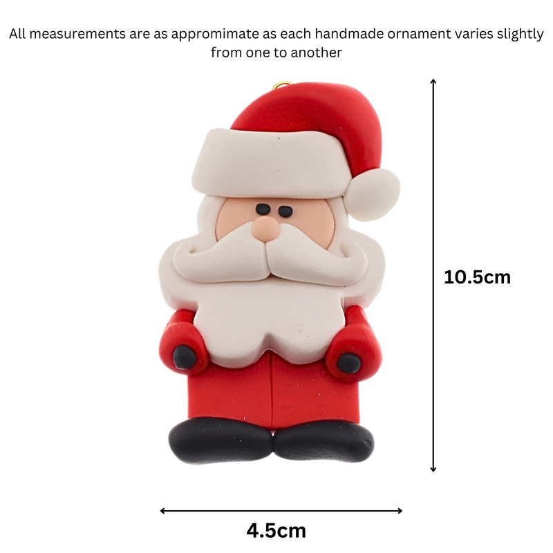 Santa Christmas Ornament