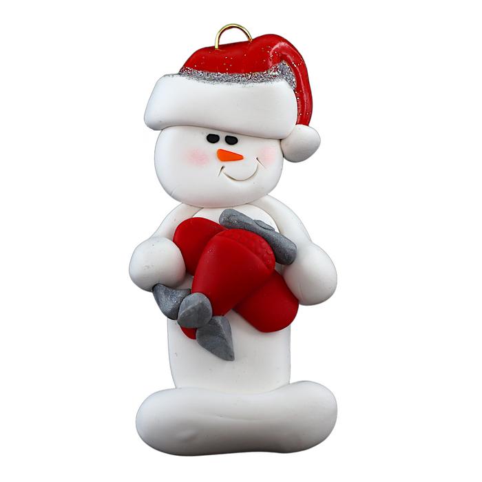 Snowman Pilot Ornament