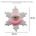 Baby Snowflake Ornament - Pink Ornamentopia