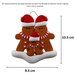 Gingerbread Family of 3 Ornament Ornamentopia