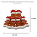 Gingerbread Family of 6 Ornament Ornamentopia