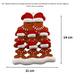 Gingerbread Family of 8 Ornament Ornamentopia