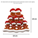 Gingerbread Family of 9 Ornament Ornamentopia