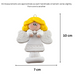 Holiday Angel Ornament - Blonde Hair Ornamentopia