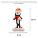 Holiday Adventure Penguin Ornament - Orange Ornamentopia