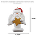 Snowman Angel Ornament Ornamentopia