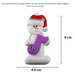 Snowman Music Lover Ornament Ornamentopia