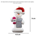 Snowman Bingo Player Ornament Ornamentopia