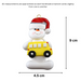 Snowman Bus Driver Ornament Ornamentopia