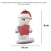 Snowman Card Player Ornament Ornamentopia