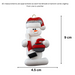 Snowman Curler Ornament - Red Ornamentopia