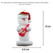 Snowman Guitar Player Ornament - Pink Ornamentopia