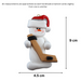 Snowman Hockey Player Ornament Ornamentopia