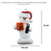 Snowman Karaoke Singer Ornament Ornamentopia