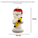 Snowman Kayaker Ornament Ornamentopia